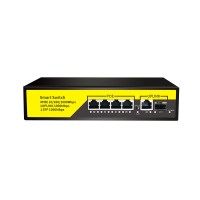 5 ports Gigabit POE switches SFP port  Network switch  Power over Ethernet switch  4+1+1  Ports POE