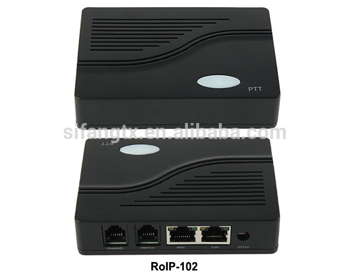 radio over ip ,RoIP 102 ,cross-network voip gateway ptt device